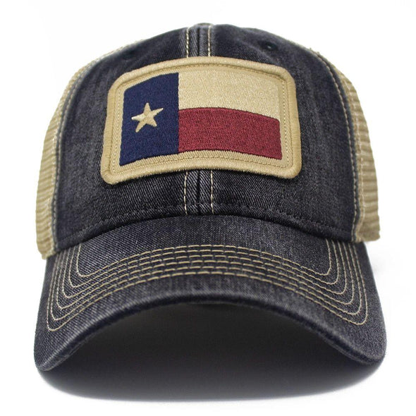 Texas Flag Patch Trucker Hat