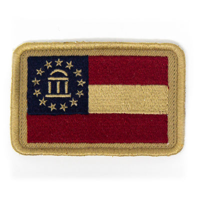 Georgia Embroidered Flag Patch