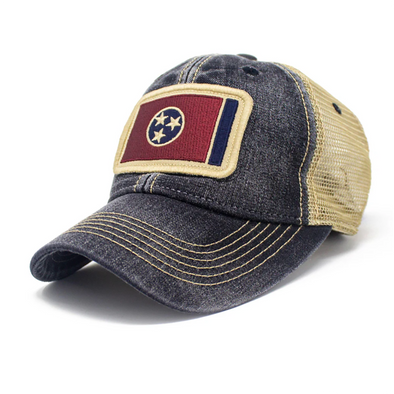 Tennessee Flag Patch Trucker Hat