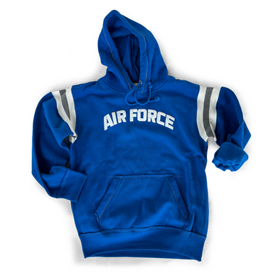 Air Force Varsity Hoodie, Royal Blue