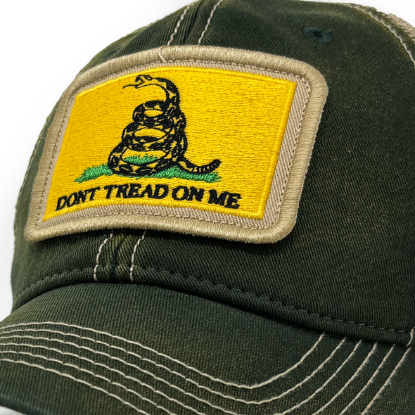 Gadsden Don't Tread on Me Flag Trucker Hat