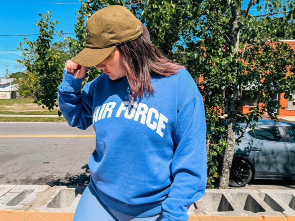 Air Force Collegiate Sweatshirt, Blue