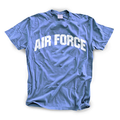 Air Force Collegiate Short Sleeve T-Shirt, Blue
