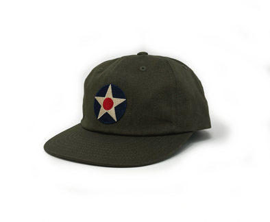 US Army Air Corp Insignia Field Cap, Olive