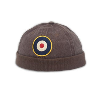 Royal Air Force Docker Hat, Brown