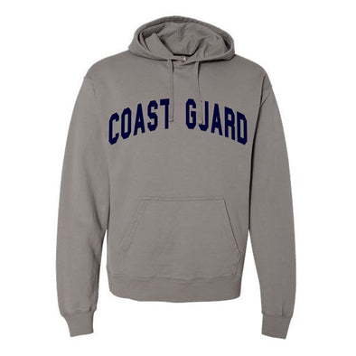 Coast Guard Collegiate Hoodie, Gray