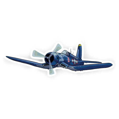 F4U Corsair 4" Sticker