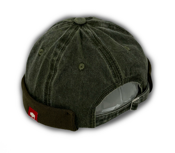 US Air Force Low Vis Insignia Docker Hat, Olive