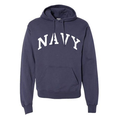 Navy Collegiate Hoodie, Blue