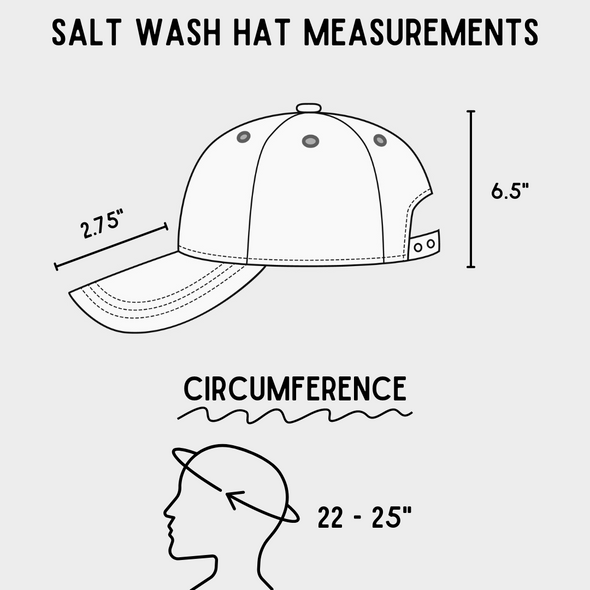 Blank Trucker Hat, Salt-Wash™