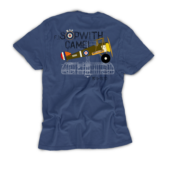 F.1 Sopwith Camel RAF T-Shirt, Assorted