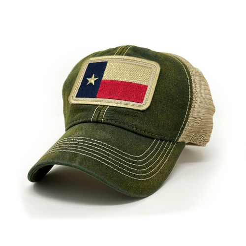 Texas Flag Patch Trucker Hat