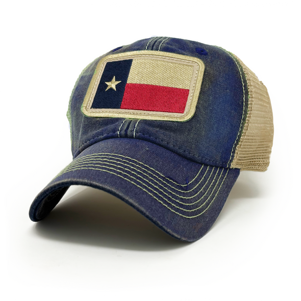 Texas Flag Patch Trucker Hat