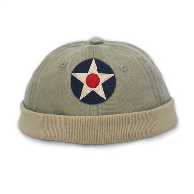 US Army Air Corp Docker Hat, Khaki