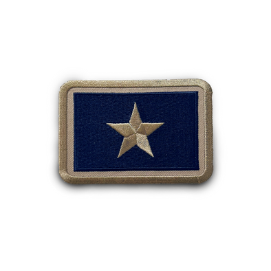 Bonnie Blue and Republic of West Florida Embroidered Flag Patch