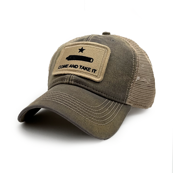 Come and Take It Gonzales Flag Patch Trucker Hat