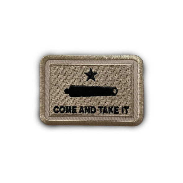 Gonzales Come and Take It Embroidered Flag Patch