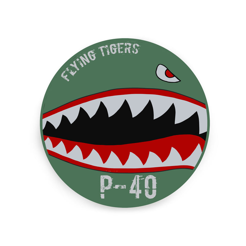 P-40 Flying Tigers 3" Sticker