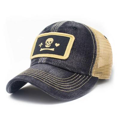 Stede Bonnet Pirate Flag Patch Trucker Hat