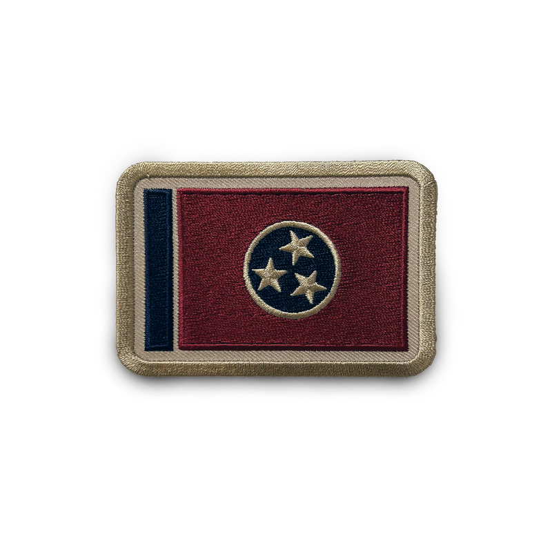 Tennessee Embroidered State Flag Patch