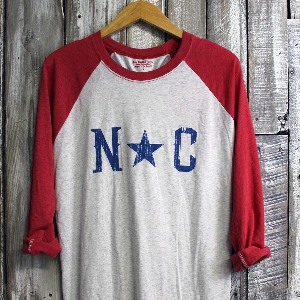 Red top baseball shirt