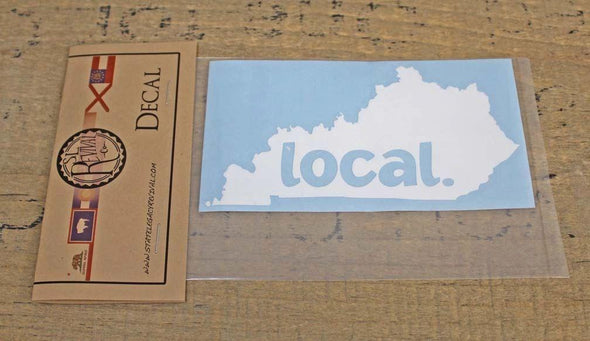 Kentucky Local Decal, 5" x 2.75"