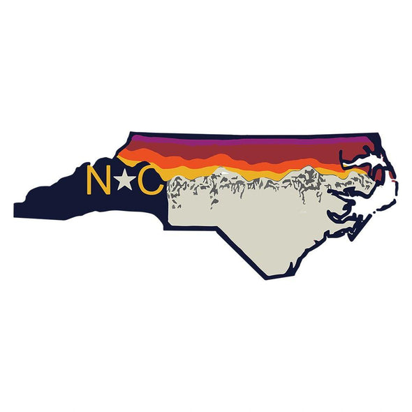 North Carolina Mountains Are Calling, L/S, White