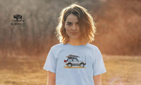 Catch A Wave T-Shirt, Chambray