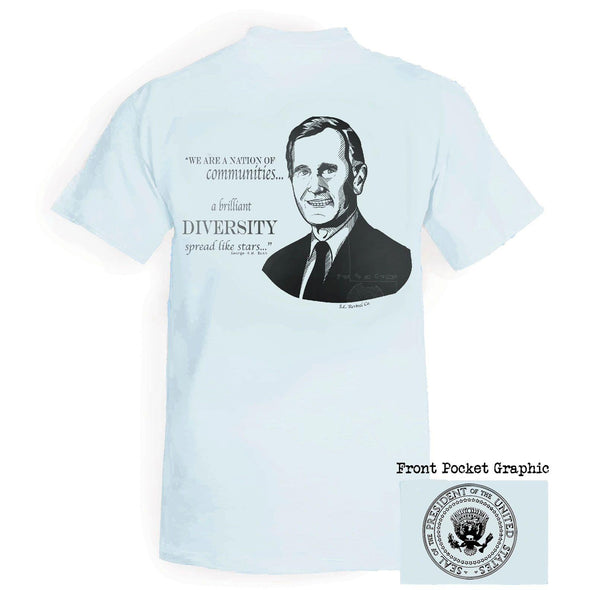 George H.W. Bush We Are A Nation of Communities T-Shirt, Assorted