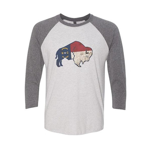 North Carolina Buffalo Baseball Tee, Unisex