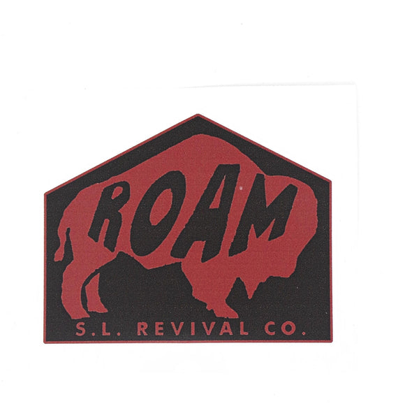 Roam Buffalo Sticker