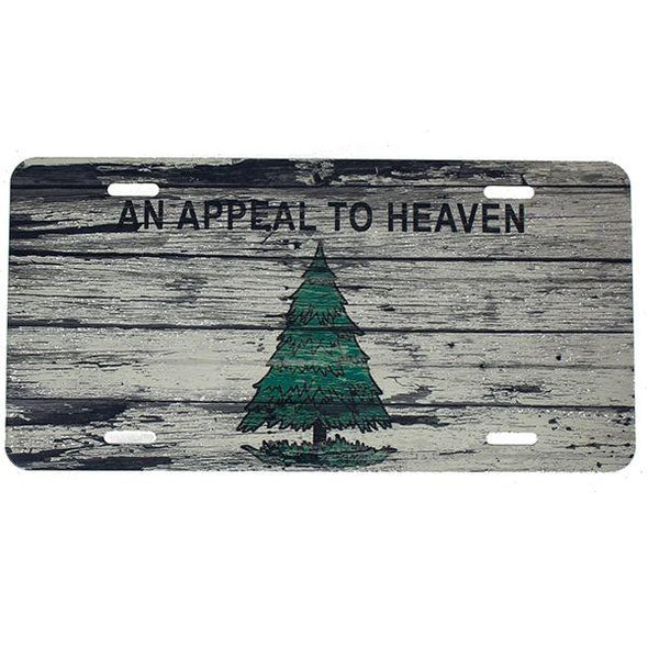 An Appeal to Heaven Flag Vintage License Plate