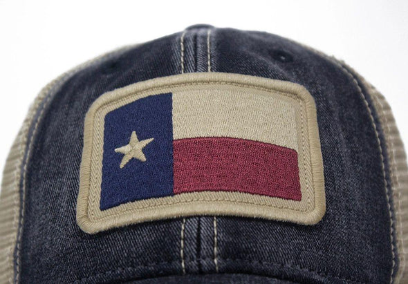Texas Flag Patch Trucker Hat