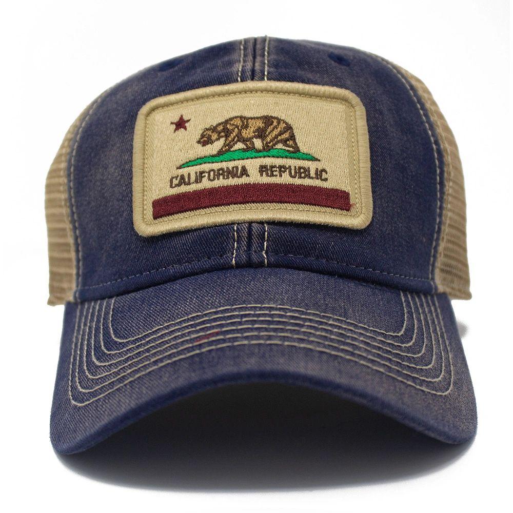 California State Flag Hat Navy Blue SL Revival Co