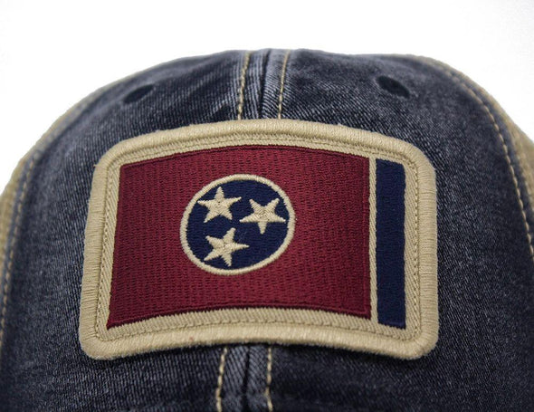 Tennessee Flag Patch Trucker Hat