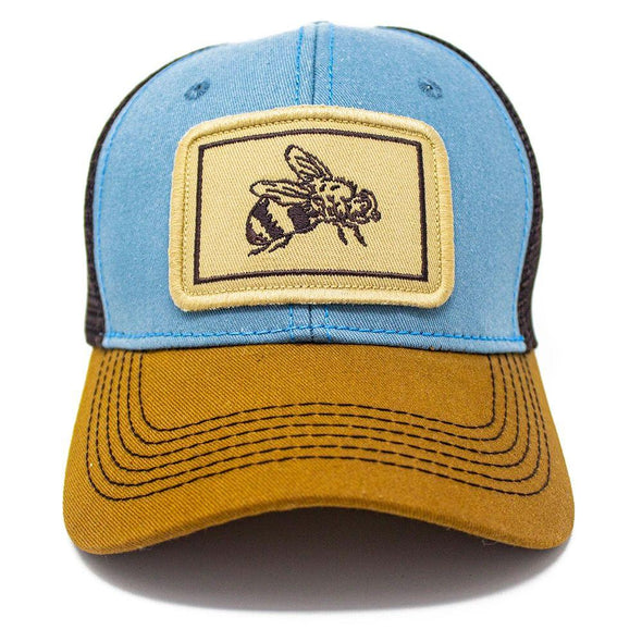 Everyday Trucker Hat, Structured, Honey Bee, Earth and Sky