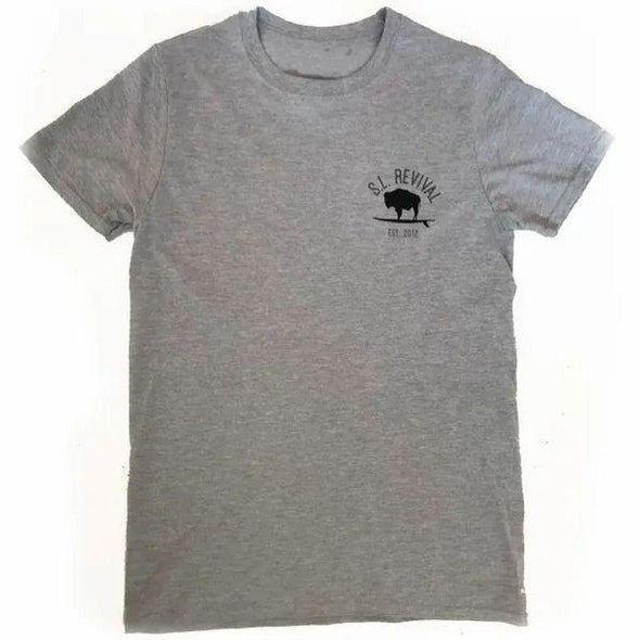 Calico Jack T-Shirt, S/S, Heather Grey