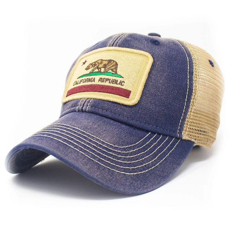 California State Flag Hat Navy Blue SL Revival Co