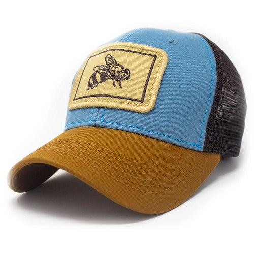 Everyday Trucker Hat, Structured, Honey Bee, Earth and Sky