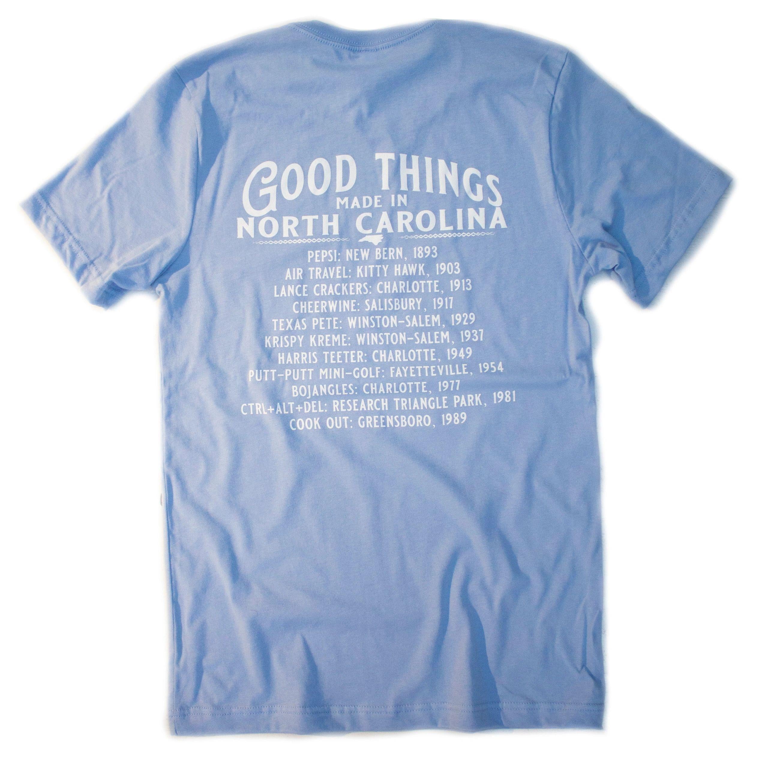 Good Things Made In North Carolina T Shirt S S SL Revival Co