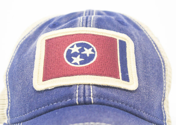 Tennessee Flag Patch Trucker Hat