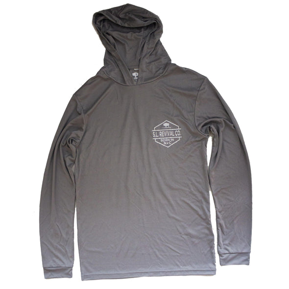 Go Fish Blackbeard, Long Sleeve Sun Shirt, Hooded, Assorted Colors