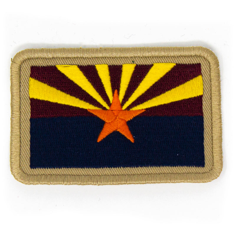 Arizona Embroidered Flag Patch
