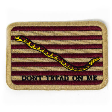 First Navy Jack Don't Tread on Me Embroidered Flag Patch