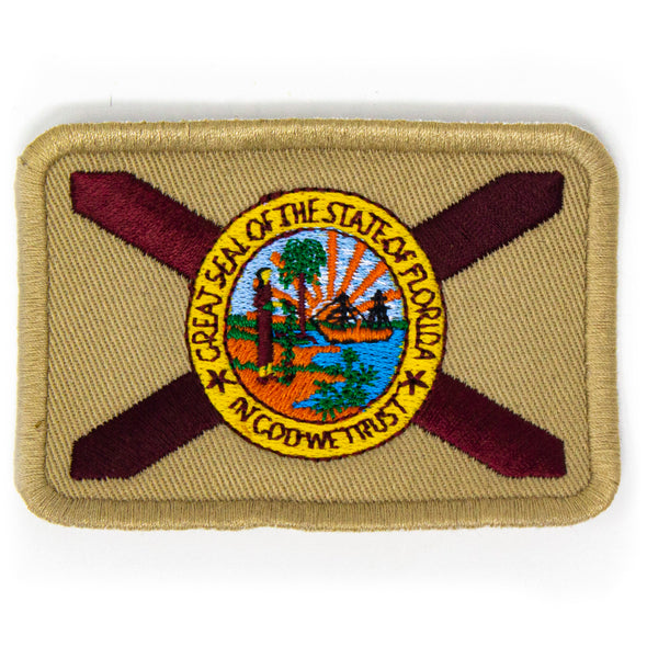 Florida Embroidered Flag Patch