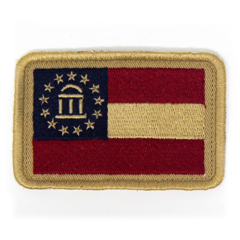 Georgia Embroidered Flag Patch