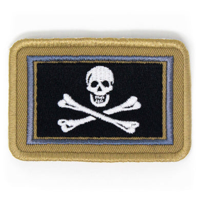 Calico Jack's Jolly Roger Pirate Flag Embroidered Flag Patch