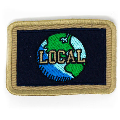 Local World Citizen Embroidered Flag Patch