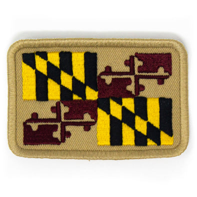 Maryland Embroidered Flag Patch