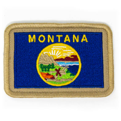 Montana Embroidered Flag Patch